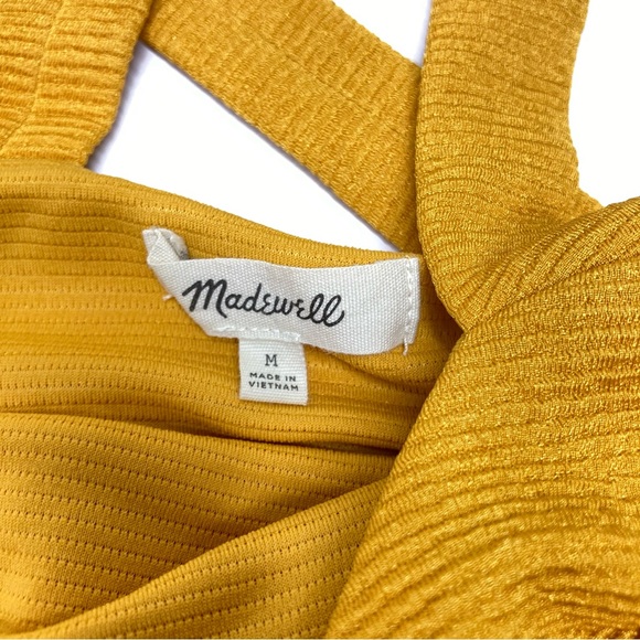 Madewell Yellow Layered Crop Top - Picture 14 of 16